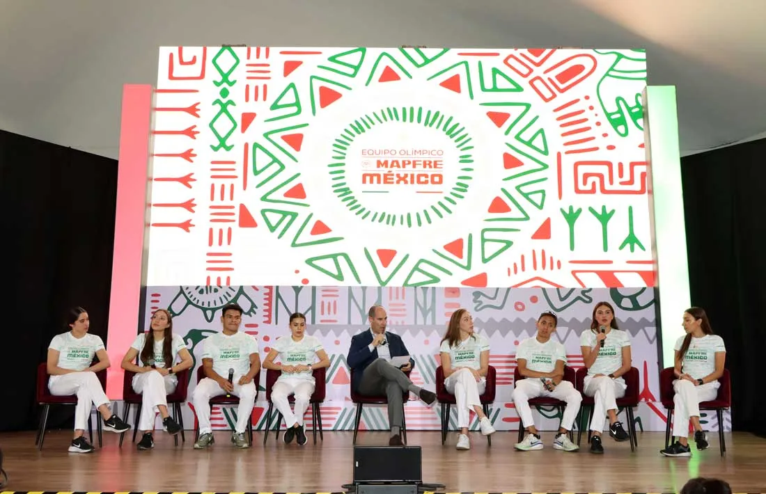 Contigo hasta el ORO: MAPFRE presenta al equipo MAPFRE México