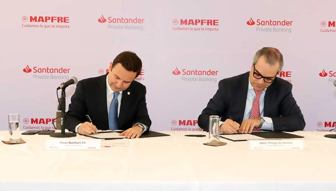 Mapfre y Santander México forman una alianza para incrementar la inversión financiera en México con Unit Linked