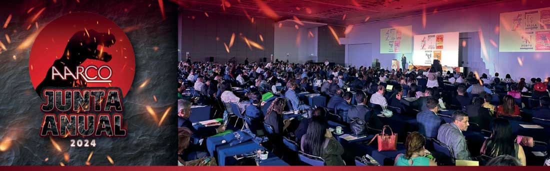 En el mes de marzo AARCO celebró su Junta Anual 2024 para los invitados uno de sus mejores eventos en los últimos años, reuniendo a más de 600 asistentes en el Centro Citibanamex al norte de la CDMX